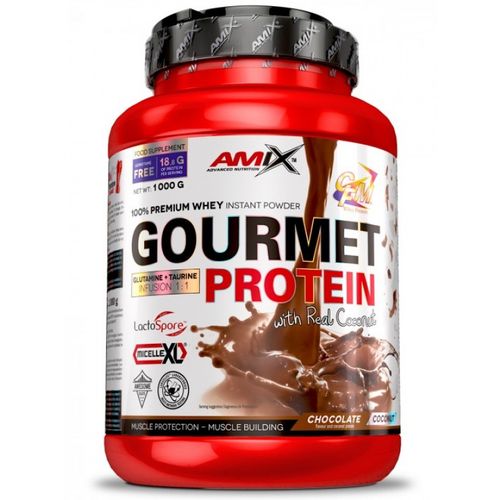 AMIX Gourmet Protein 1 kg Čokolada-kokos slika 1