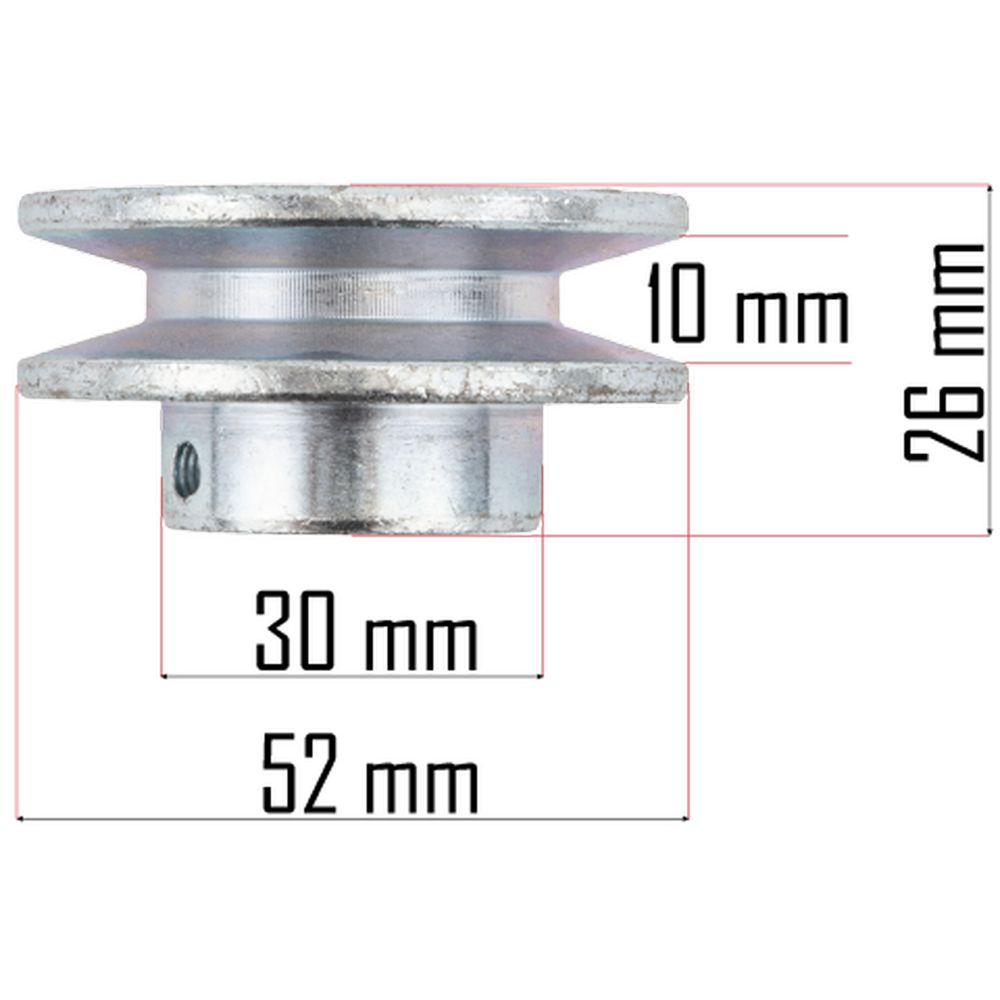 Valjak remena za aerator PM-AWS-65-RLP slika 3