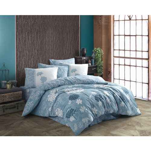 Rixos - Blue Blue
White Ranforce Double Quilt Cover Set slika 1