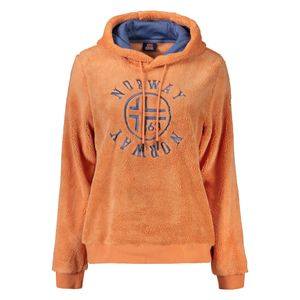 NORWAY 1963 WOMEN'S ORANGE ZIP-UP SWEATSHIRT