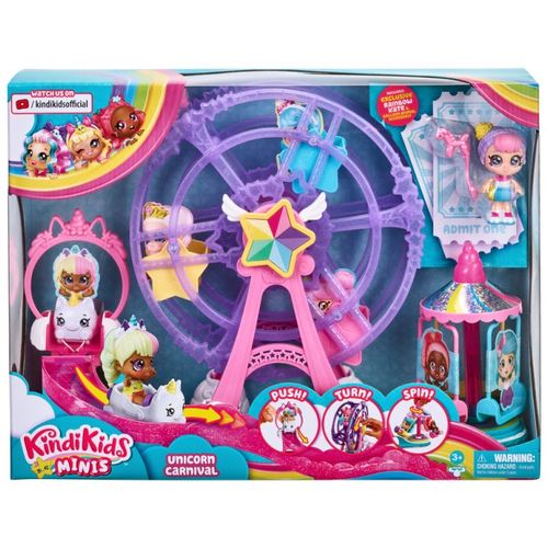 Me50146 Kindi Kids Minies Unicorn Carneval Playset slika 1