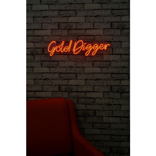 Wallity Ukrasna plastična LED rasvjeta, Gold Digger - Red slika 9