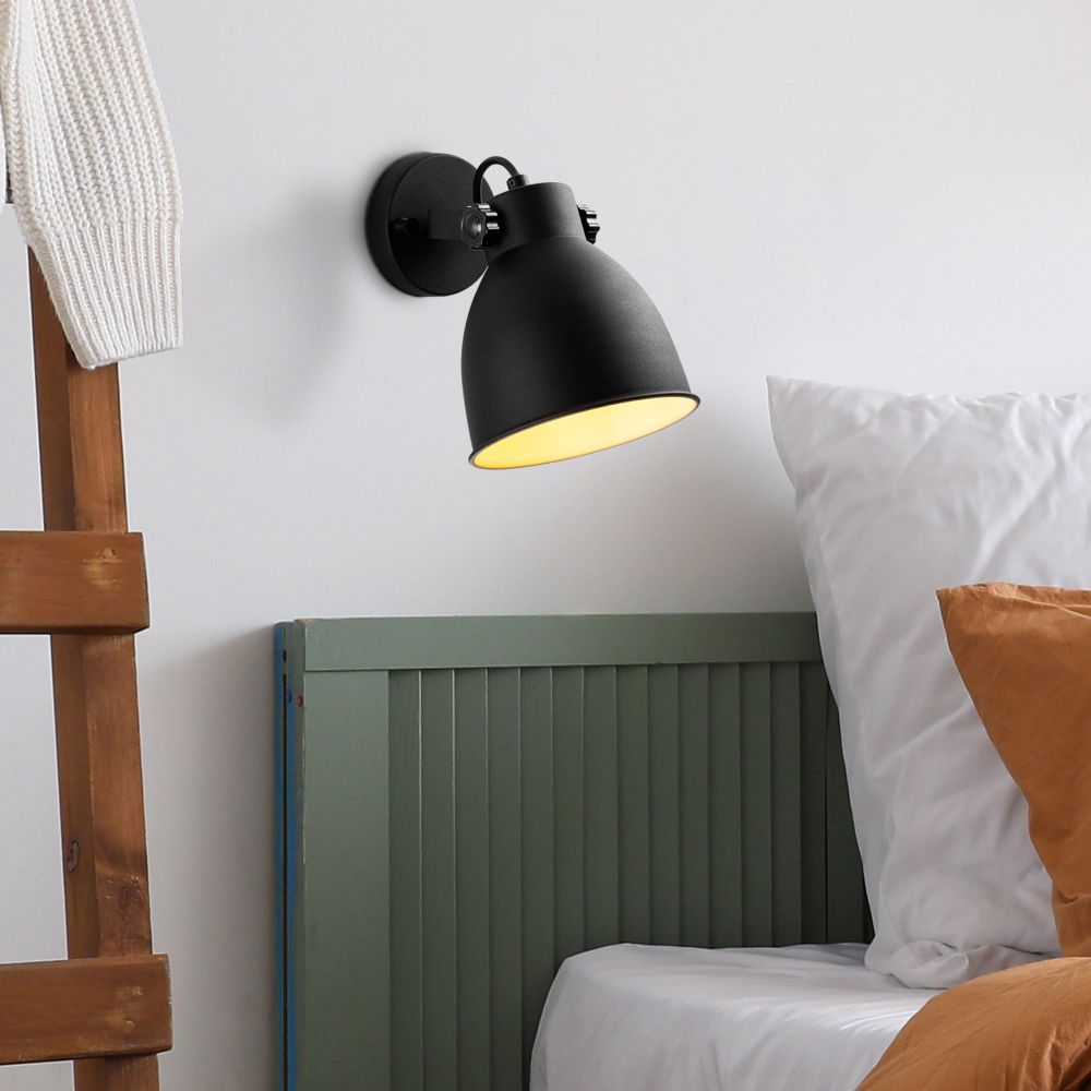 Zidna Lampa Spotkafası - 13793, Crna slika 1