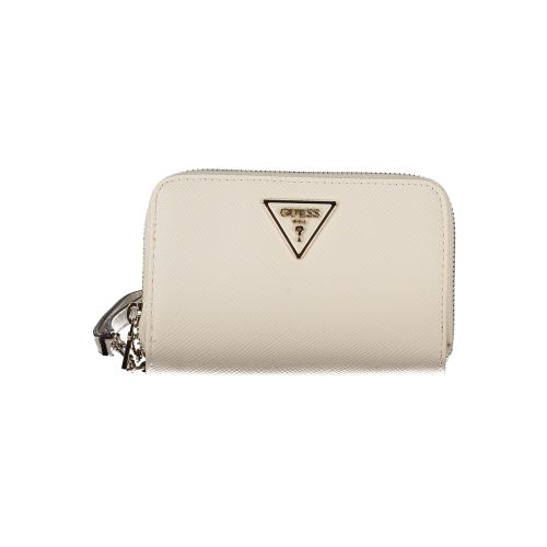 GUESS JEANS WOMEN'S WALLET BEIGE slika 1