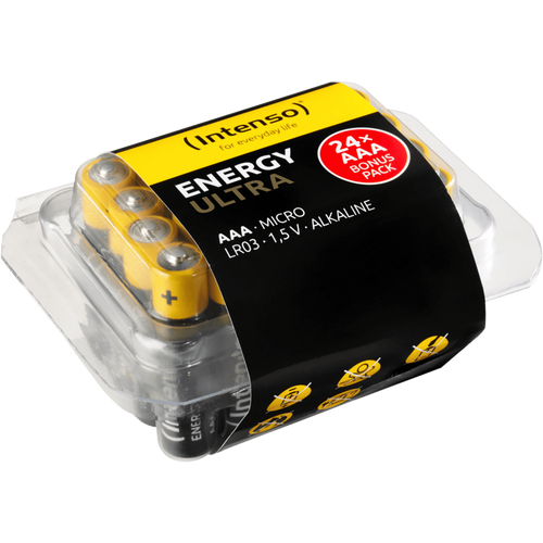 (Intenso) Baterija alkalna, AAA LR03/24, 1,5 V, blister  24 kom - AAA LR03/24 slika 1