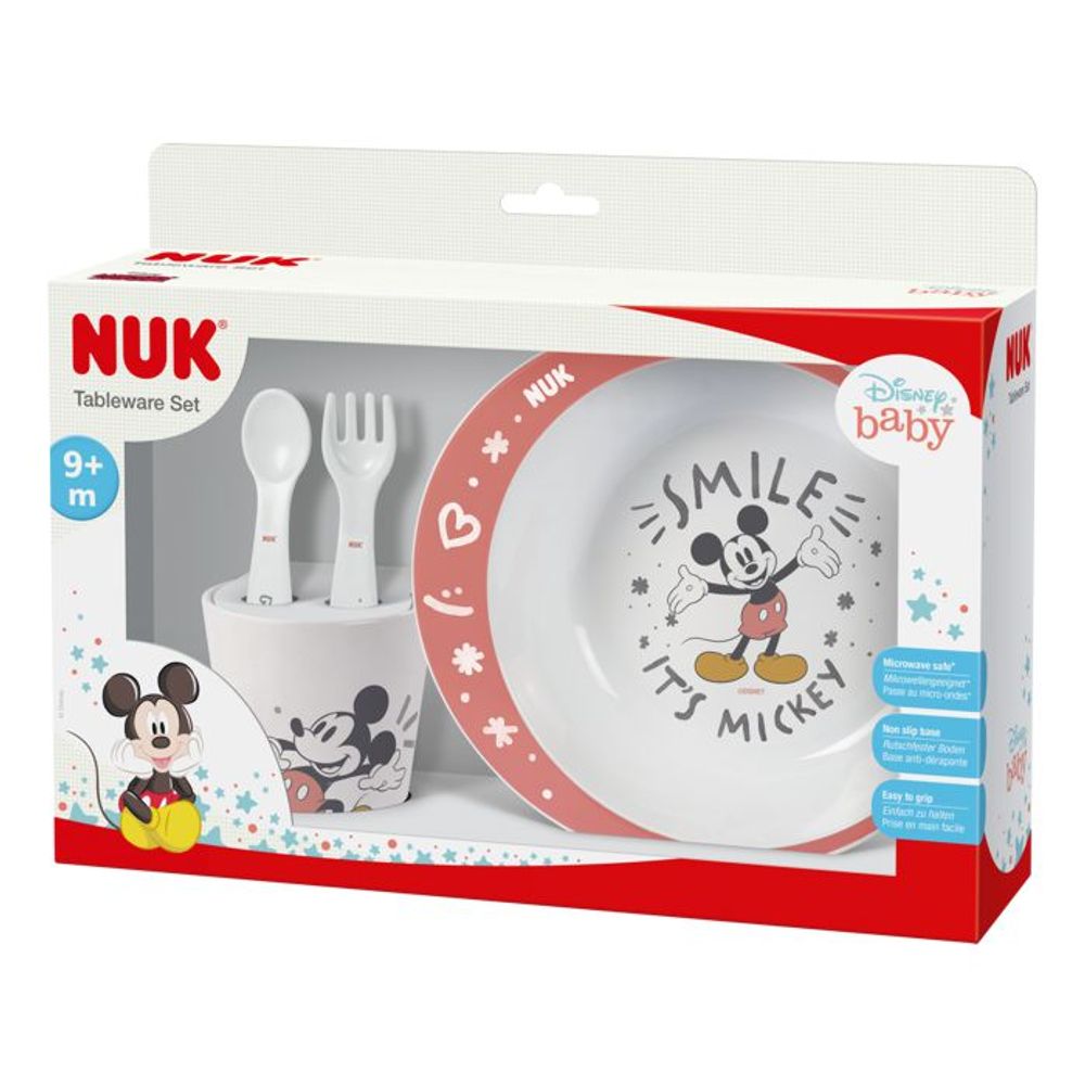 NUK Set za jelo Disney Baby, Mickey Mouse  slika 3
