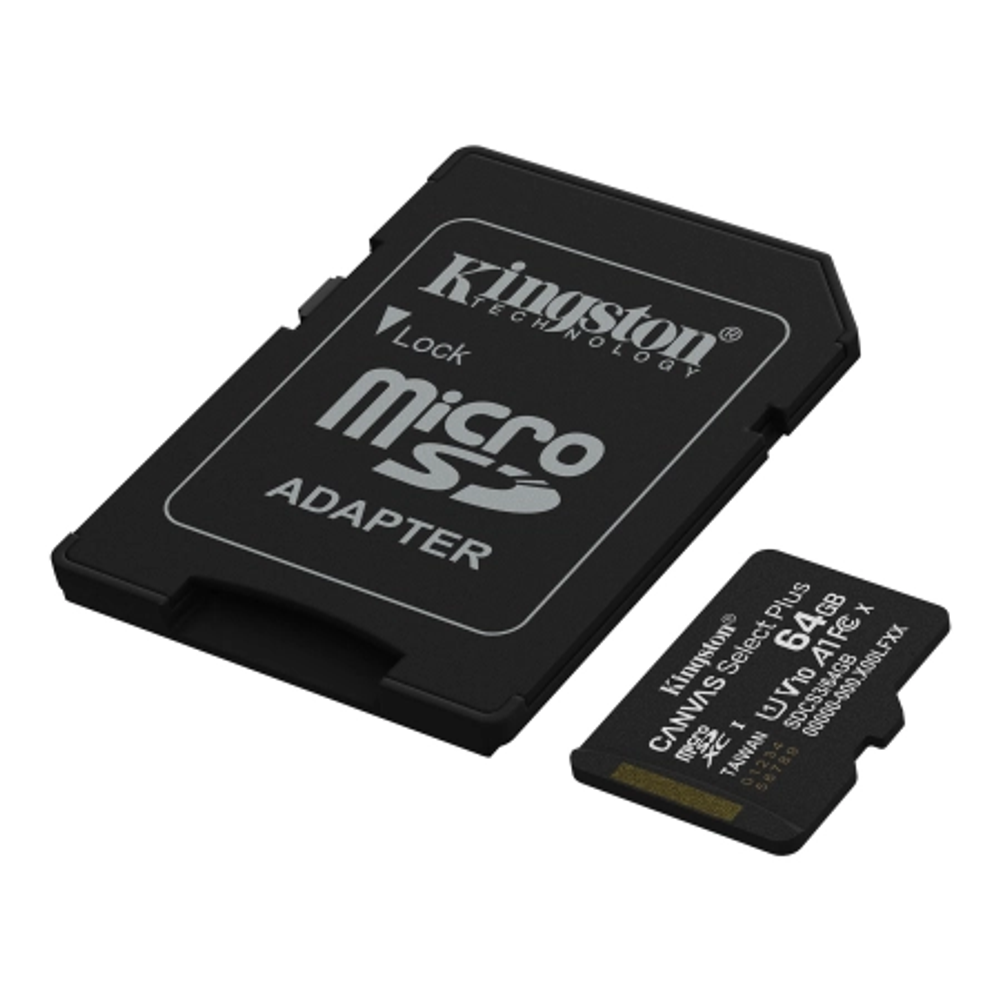 Kingston MicroSD Canvas Select Plus Memorijska kartica 64GB A1 Class10 slika 2