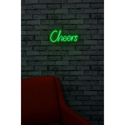 Wallity Ukrasna plastična LED rasvjeta, Cheers - Green slika 12