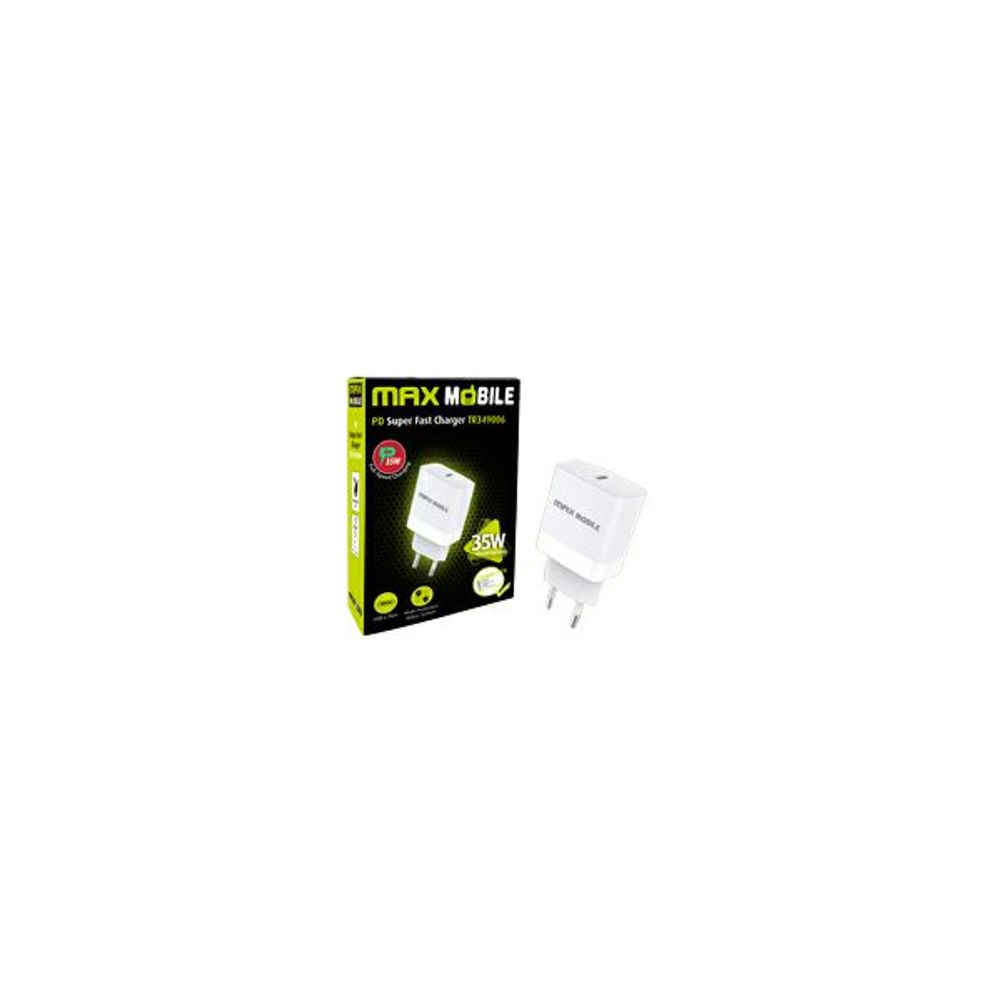 MAXMOBILE KUĆNI PUNJAČ PD SUPER FAST CHARGE TYPE C, TR349006 35W slika 2
