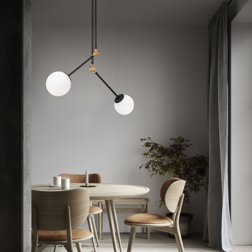 Cambaz - 3453 Crno-Bijeli Luster slika 1
