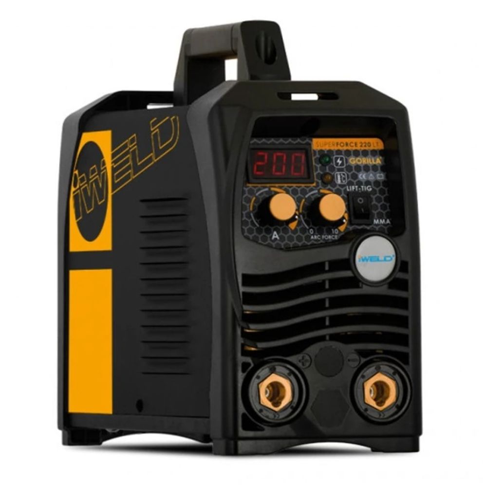 IWELD GORILLA SUPERFORCE 220 LT Inverter za zavarivanje 80GOSPFC220LT slika 1