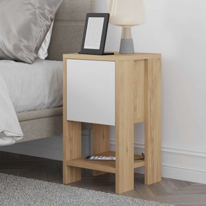 Ema - Sapphire Oak, White Sapphire Oak
White Nightstand