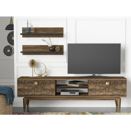 Woody Fashion TV jedinica, Orah, Royal - Walnut slika 1