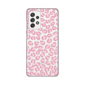 Torbica Silikonska Print Skin za Samsung A525F/A526B/A528B Galaxy A52 4G/A52 5G/A52s 5G Pink Cheetah