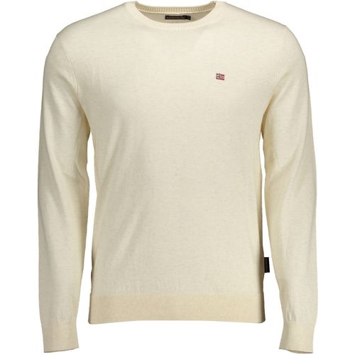 NAPAPIJRI BEIGE MEN'S SWEATER slika 1