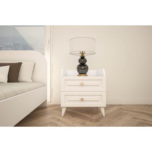 Tango 601 - White White Nightstand