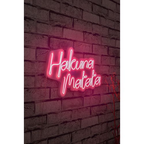 Wallity Ukrasna plastična LED rasvjeta, Hakuna Matata - Pink slika 10