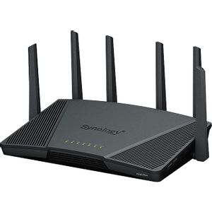 Synology RT6600ax - Tri-Band 4x4 160MHz Wi-Fi ruter, 2.5Gbps Ethernet, VLAN segmentacija, više SSID-ova, roditeljski nadzor, prevencija pretnji