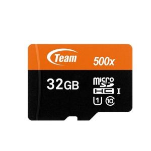 x-TeamGroup MICRO SDHC 32GB UHS-I +SD orange Adapter TUSDH32GUHS03 FO