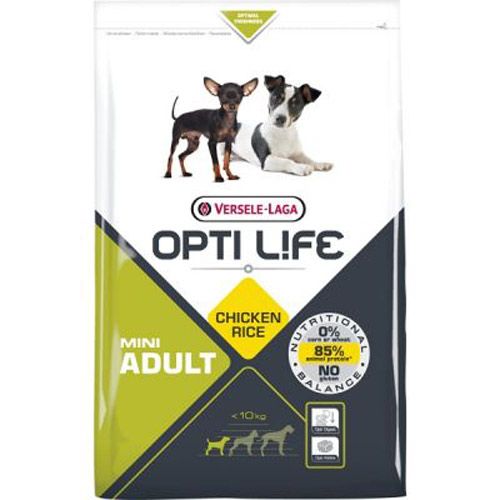 Opti Life Adult Mini Piletina i Pirinač 7.5 kg slika 1