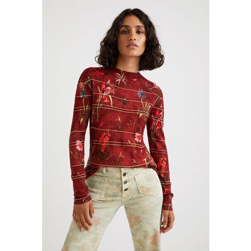 DESIGUAL SWEATER WOMAN RED slika 1