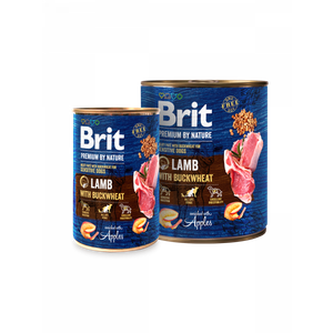 Brit Premium by Nature janjetina s heljdom, konzerva