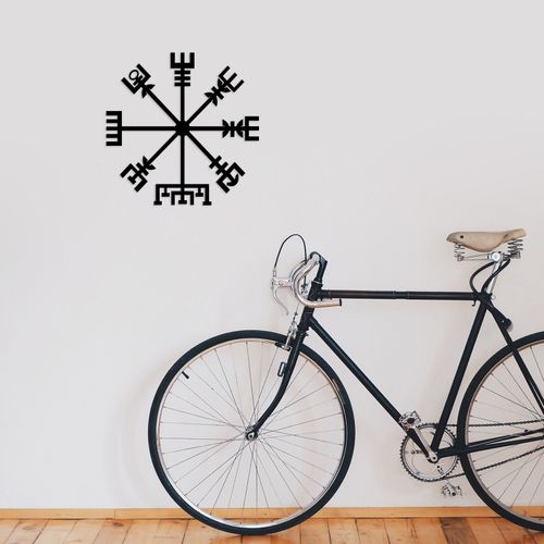 Wallity Metalna zidna dekoracija, Vegvisir slika 4