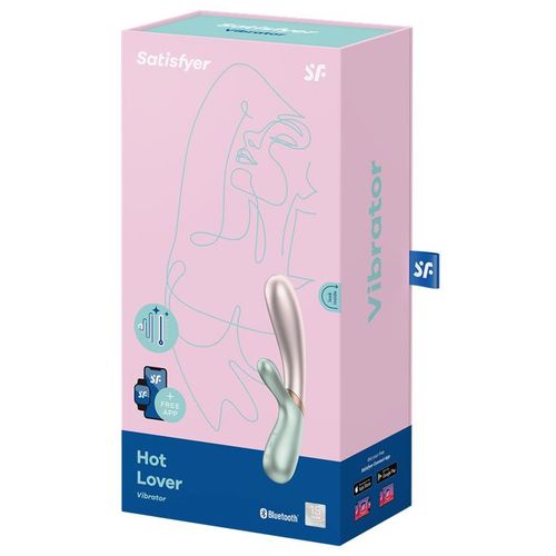 Satisfyer Hot Lover Vibrator Green and Beige slika 11