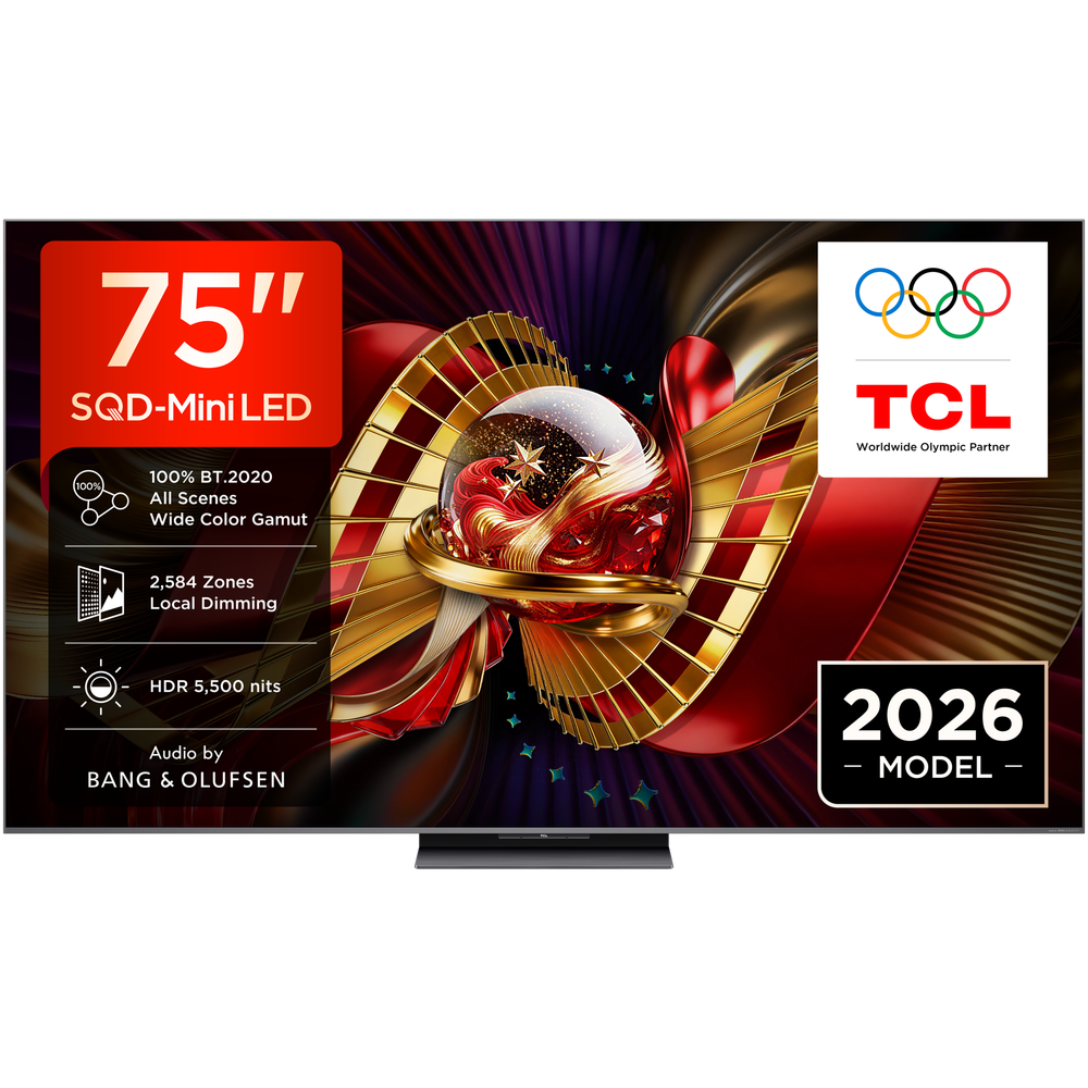 TCL televizor SQD Mini-LED 75C8L, Google TV slika 1