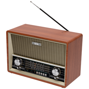 SAL Retro radio + BT bežični zvučnik, 4in1, FM, MP3, AUX - RRT 4B