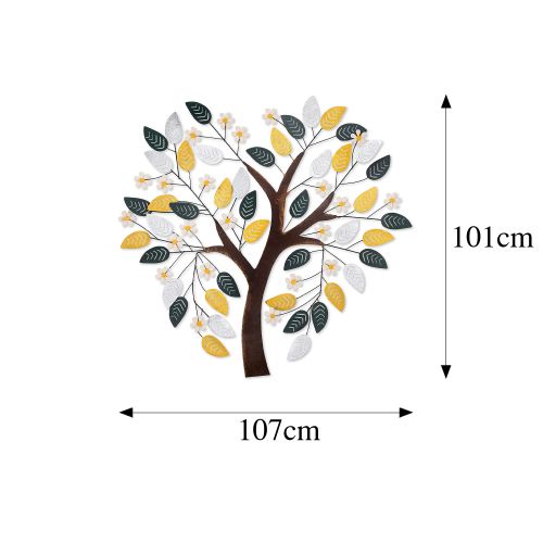 Wallity Metalna zidna dekoracija, Kalp Ağaç slika 6
