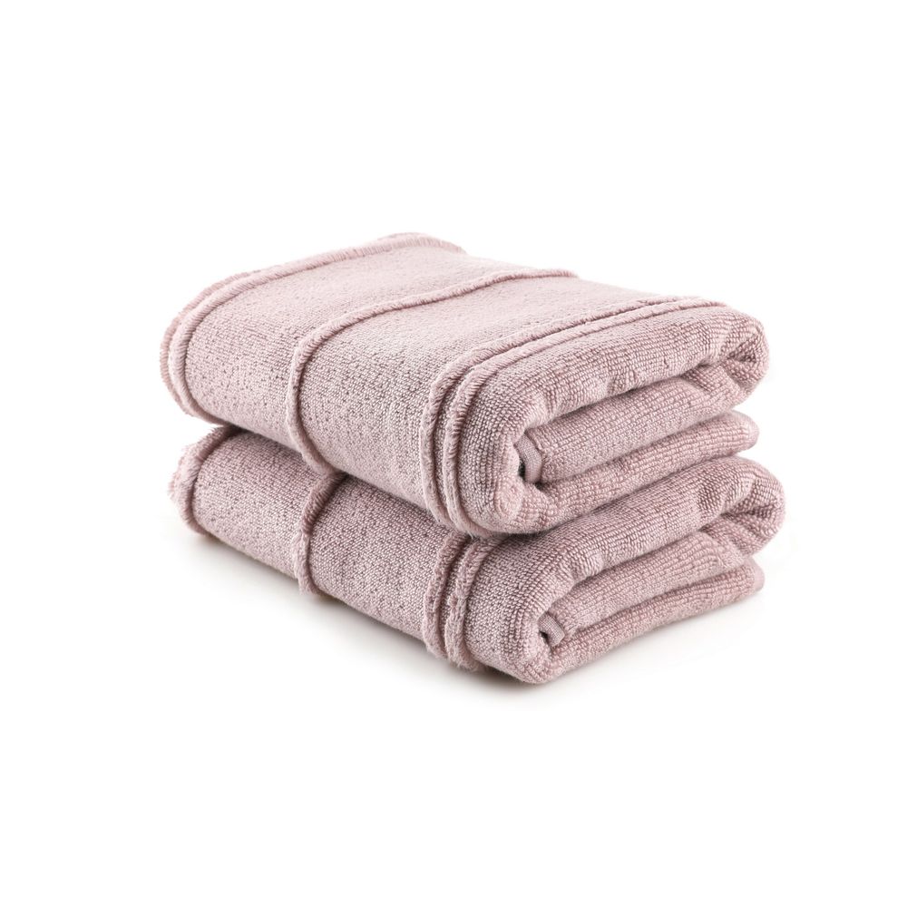 Set peškira za kupanje (2 komada) Arden, boja: ljubičasta slika 1