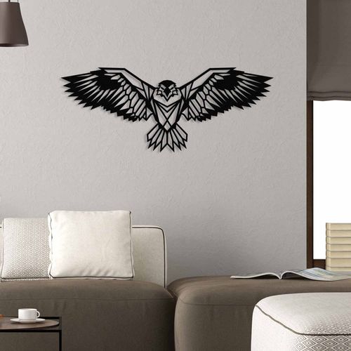 Wallity Metalna zidna dekoracija Eagle3 Metal Decor slika 1