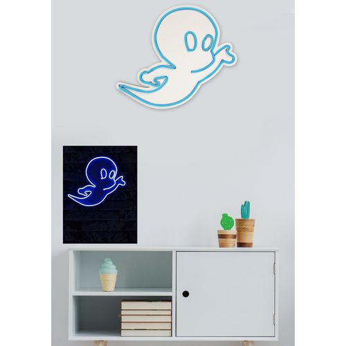 Wallity Ukrasna plastična LED rasvjeta, Casper The Friendly Ghost - Blue slika 3