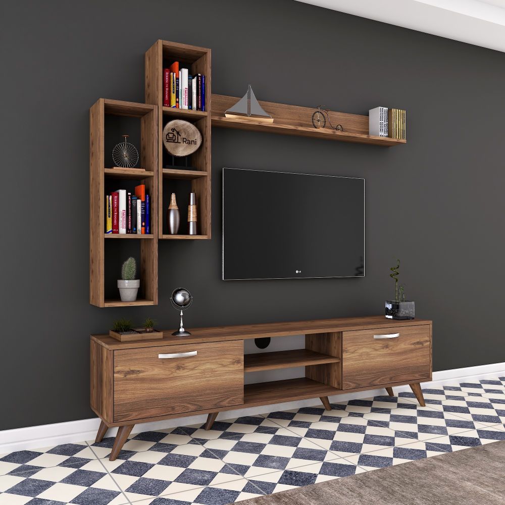 TV jedinica "M16 - 262" u boji orah slika 2