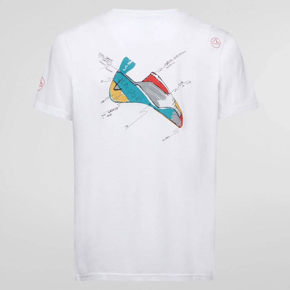 La Sportiva Muška majica Mantra, Chalk slika 4