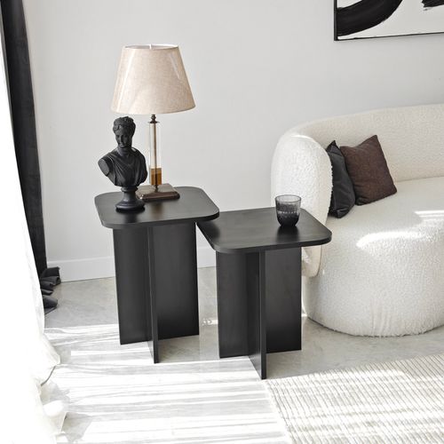 Blues - Black Black Side Table Set slika 6