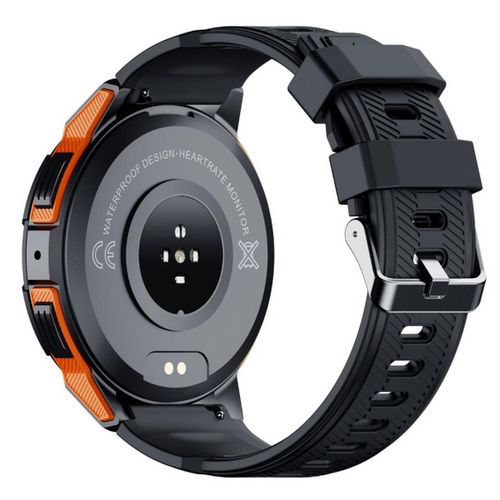 Oukitel BT10 Smart Watch Sport Rugged 410mAh/Heart rate/SpO2/Accelerometer/crno-narandzasti slika 5