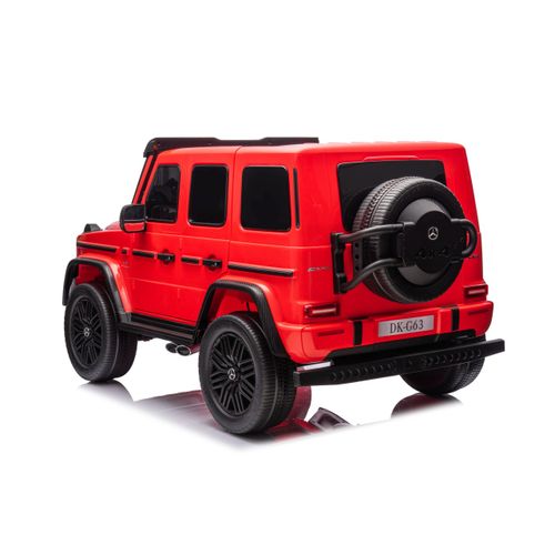 Mercedes Benz G63 AMG XXL, auto na akumulator, crveni slika 3