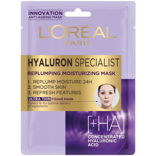 L'Oreal Paris Hyaluron Specialist maska za lice u maramici 30g slika 1