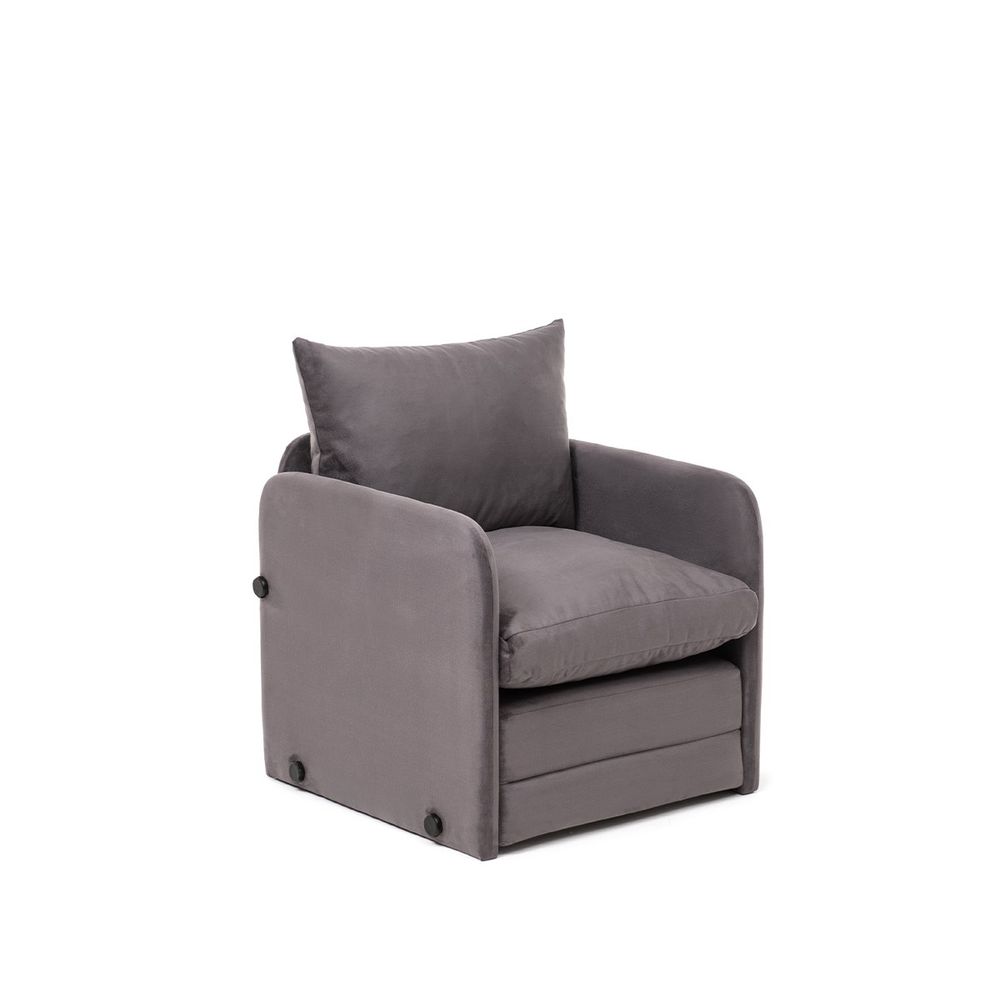 Saga Single - Siva 1-Mjesta Sofa-Krevet slika 5