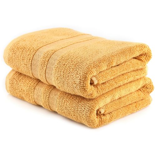 Ayliz - Mustard Mustard Hand Towel Set (2 Pieces) slika 1