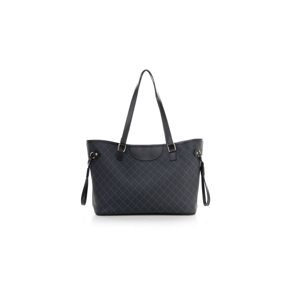 Elegantna Tote Torba 355 v2 - Crna, Siva slika 1