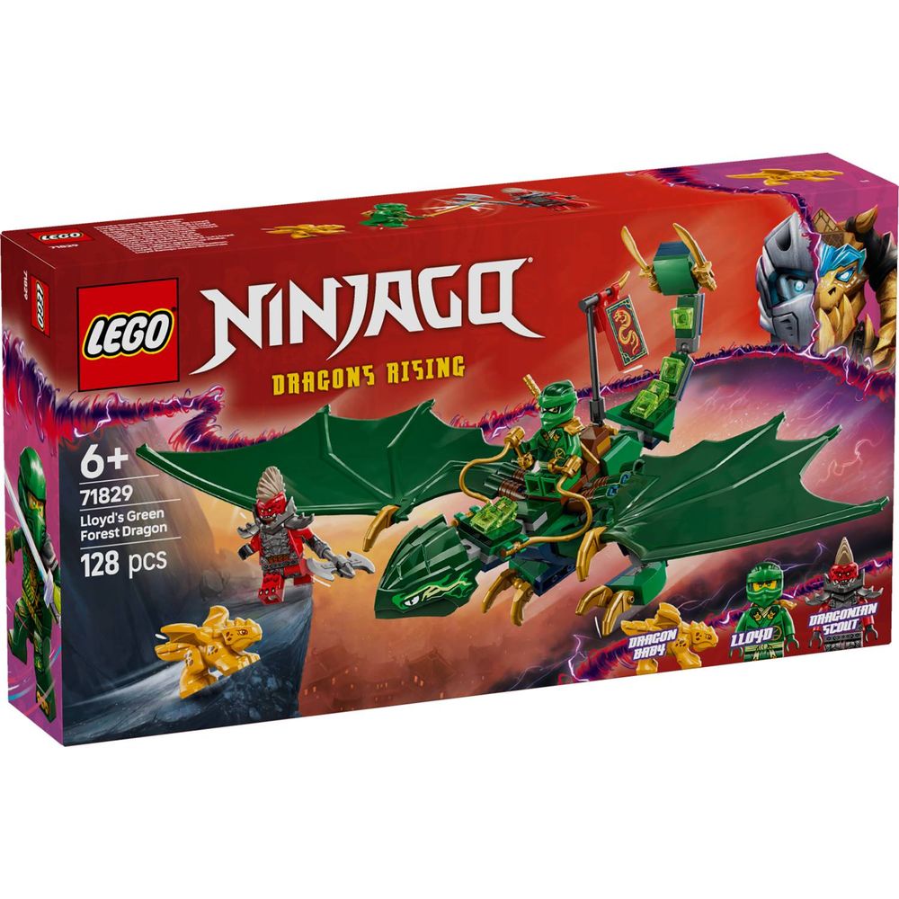 LEGO 71829 Lloydov zeleni šumski zmaj slika 1