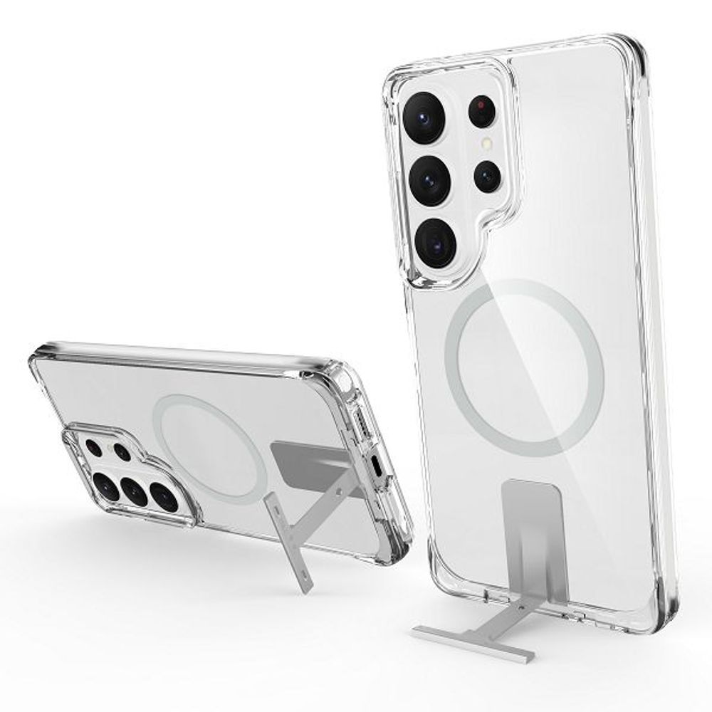 MM TPU SAM GALAXY S26 ULTRA - DROP-PROOF PURE MAGSAFE KICKSTAND Clear slika 1