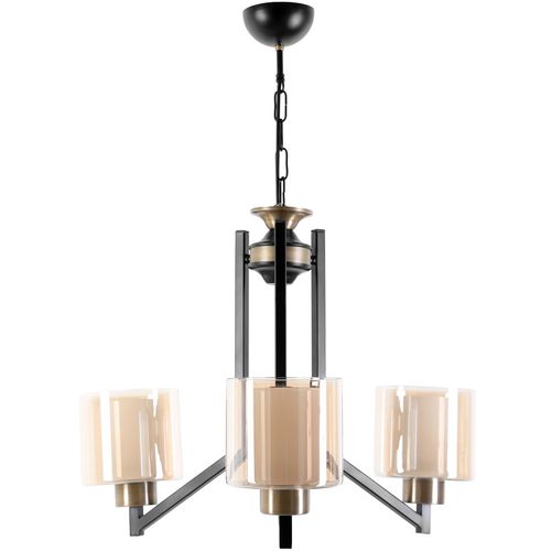 Ruby 3 Lü Siyah Bal Camlı Avize Black
Copper Chandelier slika 2