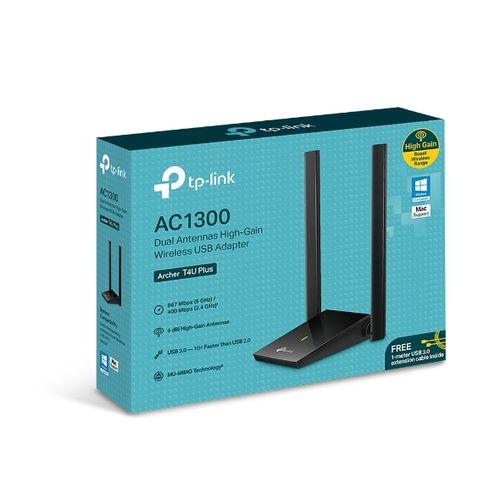 TP-LINK Archer T4U PLUS 1300Mbps Dual Band Bežična USB Mrežna Kartica slika 1