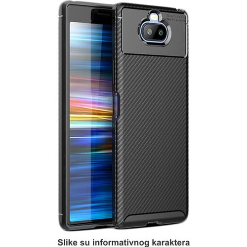 MCTK74-XIAOMI Mi 11 * Futrola Carbon Fiber Silicone Black (139) slika 2