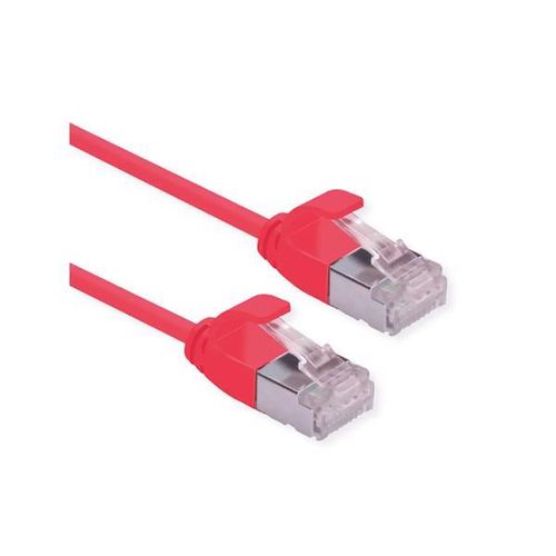 Secomp Roline U/FTP Data Center PatchCord 6A Slim LSOH crveni 0.15m slika 1