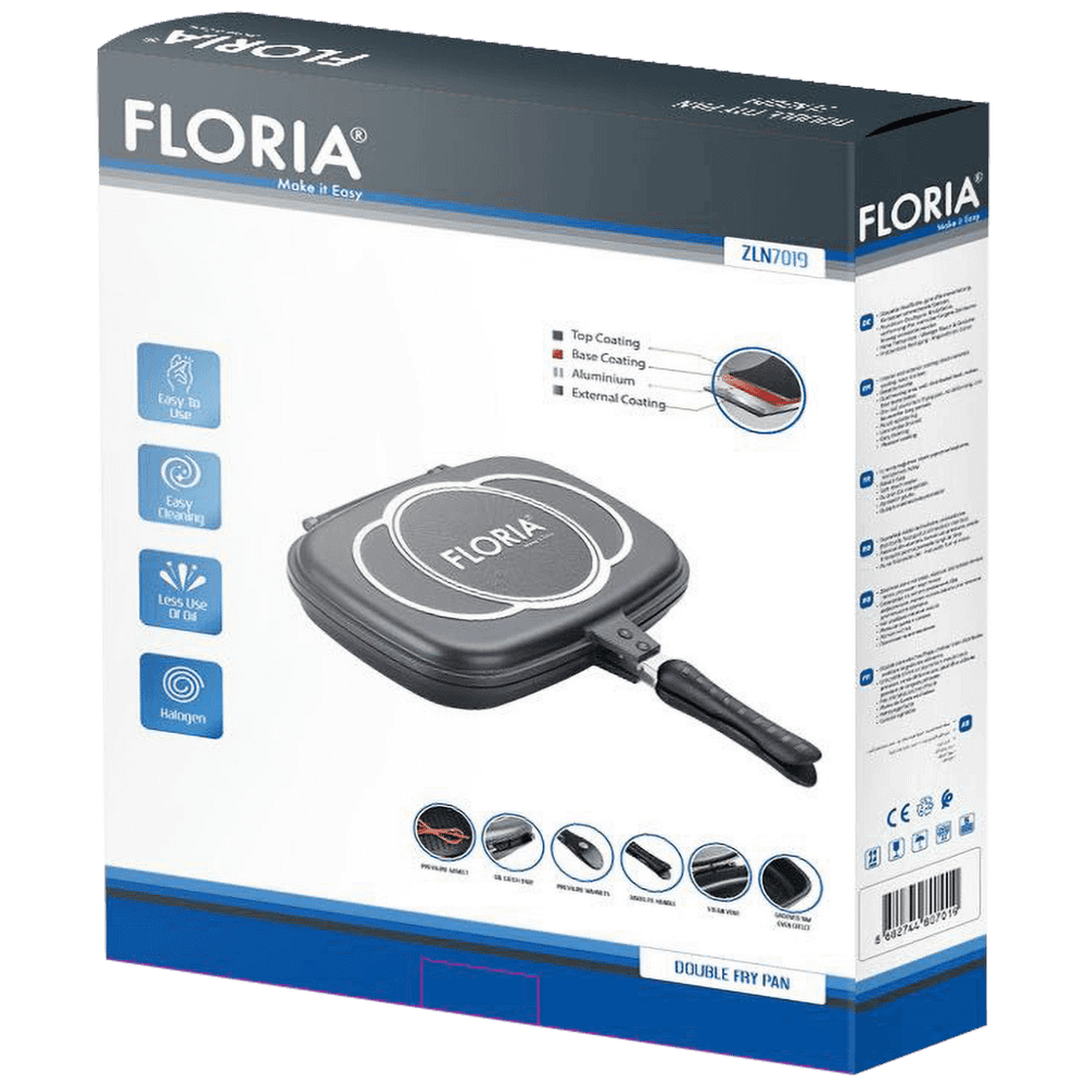 Floria Dvostruka grill tava - ZLN7019 slika 4